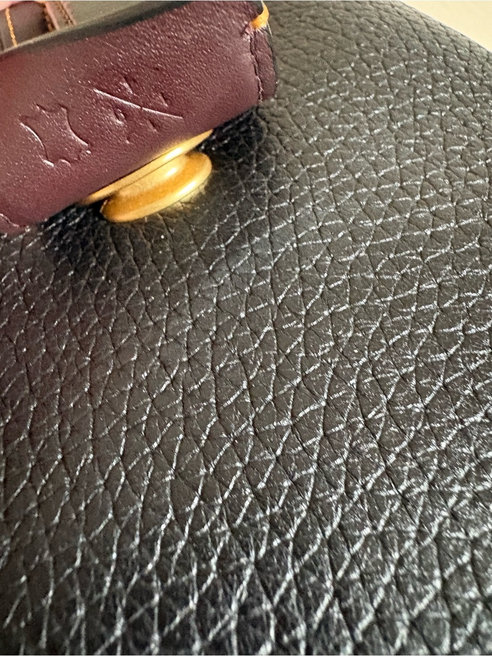 The Coach C8864 Ruby 25 satchel Glovetanned pebbled leather, black - Picture 5 of 16